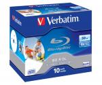 10 Verbatim Rohlinge Blu-ray BD-R Dual Layer full printable 50GB 6x Jewelcase