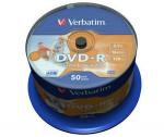 100 Verbatim Rohlinge DVD-R full printable 4,7GB 16x Spindel